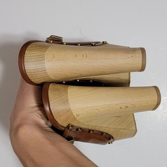 NEW Veronica Beard Alec Clog Womens 8.5 Retro Hippie Cottage Chic 70s Designer - Picture 4 of 9